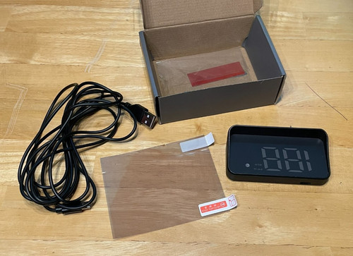 Auto head display - display,