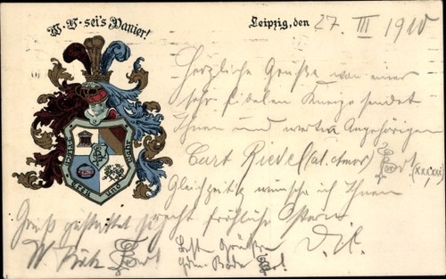 Studentika leipzig wappen - studentika, leipzig,