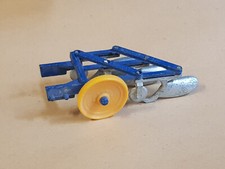 Britains: Pflug blau/gelb