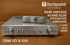 🎶 ONKYO A-5VL Rare Vintage Hi-End Slim Integrated Amplifier 2×40W VLSC Japan ✅