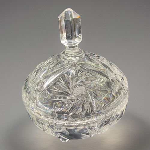 Kristall zuckerdose mit - kristall,