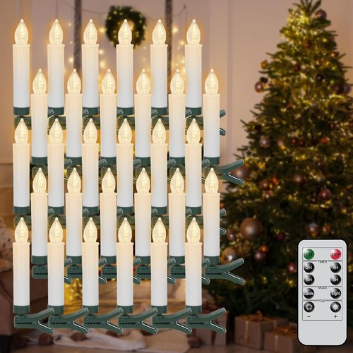 Led lichterkette 30er kerzen - lichterkette,
