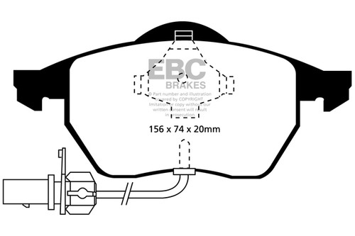 Ebc ultimax2 bremsbeläge - ebc,