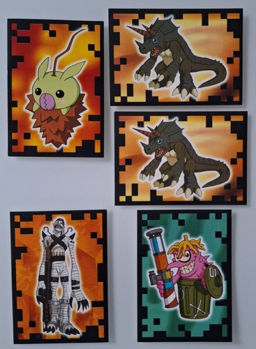 Digimon konvolut 5 panini - konvolut,