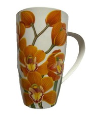 DUNOON Mug Tasse/ Becher Henley  0,6 L ORCHIDS by Kathy Pickles made in England
