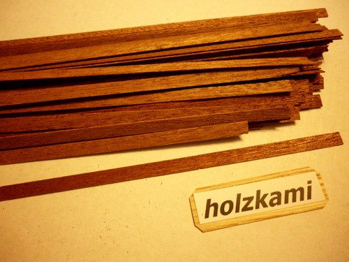 Holzleisten mahagoni 300mm x - mahagoni.,
