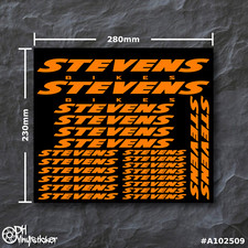 Stevens stickersatz neonorange - stickersatz,