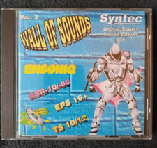 Ensoniq ASR-10 EPS 16+ TS CD Rom Wall of Sounds Vol. 2 Syntec Sample Sounds