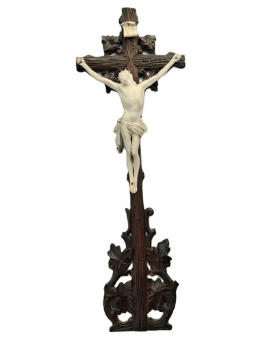 Kruzifix mit porzellan jesus - mit, porzellan-jesus