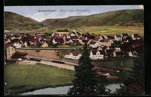 Ansichtskarte immendingen - ansichtskarte,