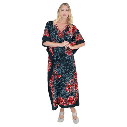 Kaftan damenkleid miss lavish - miss,