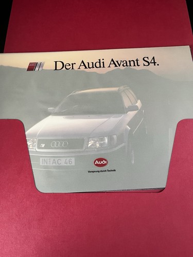 Audi avant prospekt - avant, s4