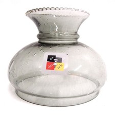 Petroleumlampenschirm 125 168 148 mm Glas getönt Vestaschirm Ersatzglas Öllampe