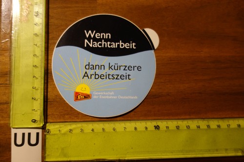 Alter aufkleber deutsche - db,