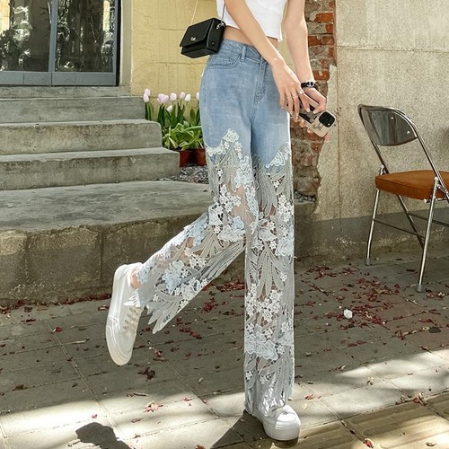 Damen jeans denim - denim, hose