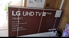 LG UHD TV mit 75"