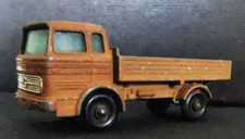 Matchbox Auto Mercedes Truck, Lesney, Engl., braun grüne Pritsche, RW, series 1