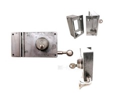 Kastenschloss Ziehrigel antik