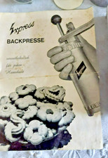 Express Backpresse komplett im Original Karton ca 50/60 Jahre