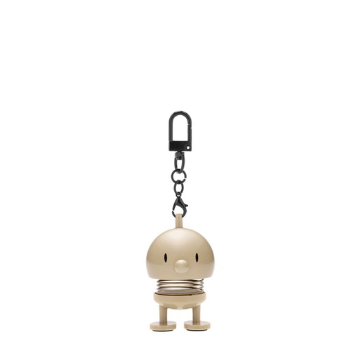 Hoptimist bag charm latte - -,