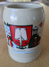 Bierkrug 0,5 Liter "SPATEN BIER BRAUEREI MÜNCHEN" Künstlerkrug