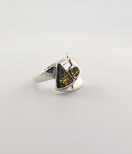 Bernstein ring 925 silber - bernstein,