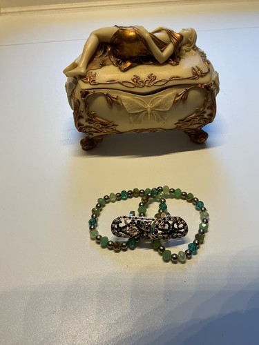 Schmuckdose vintage barock - schmuckdose, im