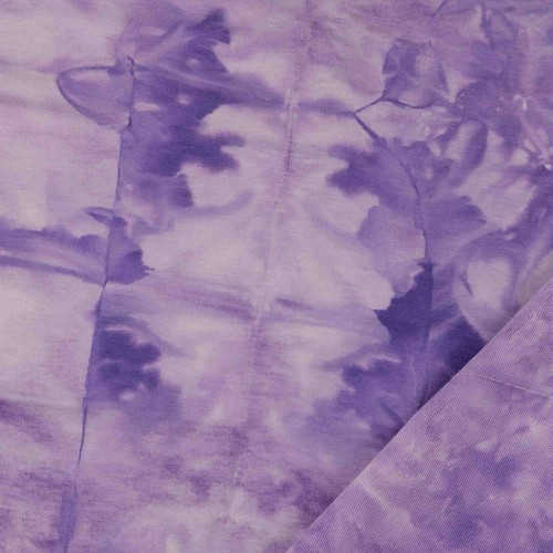 French terry batik lila - french,