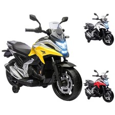 Kinder Elektro-Motorrad, 12V Kindermotorrad mit MP3, USB, LED-Scheinwerfer