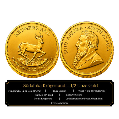 Südafrika krügerrand diverse - krügerrand,