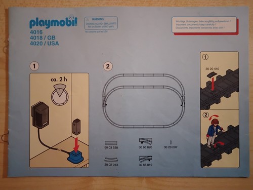 Playmobil bauanleitung 4016 - playmobil,