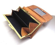 GOLDPFEIL Geldbörse DAMENBÖRSE Portmonee BÜGELBÖRSE Caracciola BÖRSE Neuw. 4019