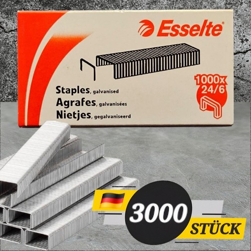 3000 stück heftklammern - 3000,