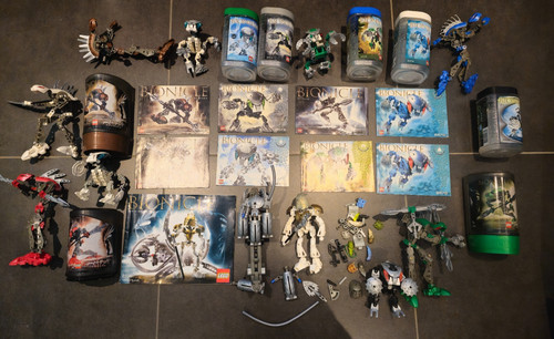 Lego bionicle konvolut - lego,