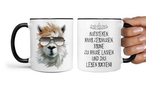 Tasse alpaka lama - tasse,