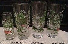 4 Wilthener Likörgläser 2 und 4 cl Eichstrich - davon 3 große Gläser " Auf Du "