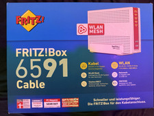 6 Fritz!Boxen &4 Kab.Rout 2x 6591 , 3x6490 , 1x 7490, 4x Pyur bzw. TeleColumbus 