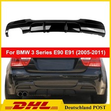 Performance Heckdiffusor Hochglänz Stoßfänger Diffusor für BMW 3er E90 E91 05-11