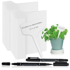 200x Pflanzschilder mit 2x