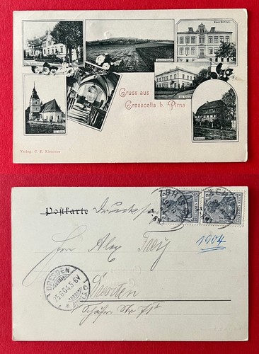 Großcotta bei pirna - großcotta, 1904