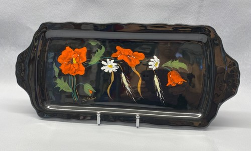 Vintage longwy schwarz emaille - longwy,