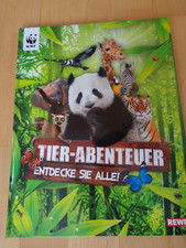 °°° Rewe Sammelalbum °°° WWF Tier-Abenteuer °°° kompl. mit allen Stickers!
