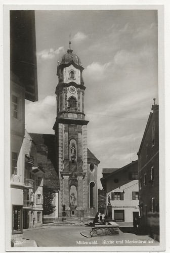 Mittenwald kirche - mittenwald,