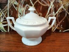 ROSENTHAL Selb MARIA Weiß - edle große Zuckerdose mit Deckel