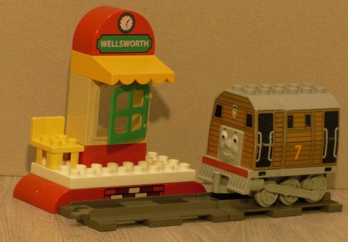 Lego duplo set - set, thomas