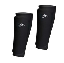 Schienbein-Schoner Stoff schwarz Ju-Sports Schienbeinschoner f. alle Sportarten