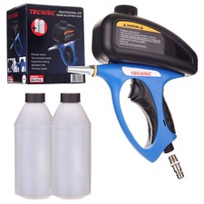 Mobile Druckluft Sandstrahlpistole Sandstrahler Sandstrahlgerat + 2kg Korund