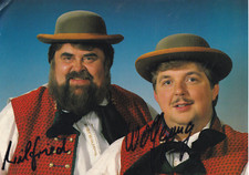 Autogramm - Wildecker Herzbuben