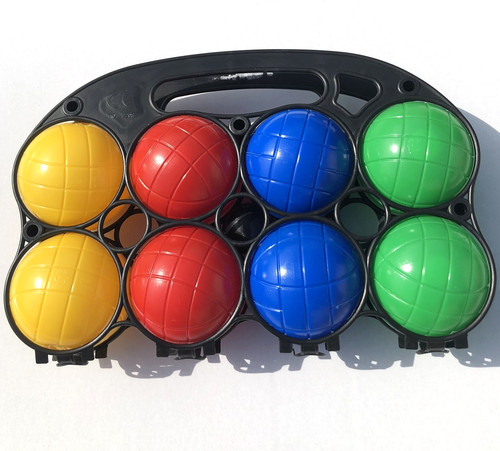 Boccia set mit 8 kugeln - mit,