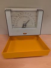 Krups Wandwaage Küchenwaage, Orange Vintage Space Age 80er